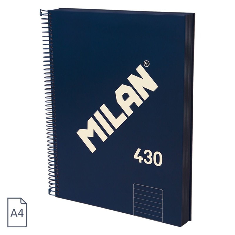 Caiet A4 120 File Dr Spira Albastru