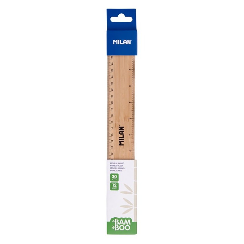 Liniar 30 Cm Lemn Bambus