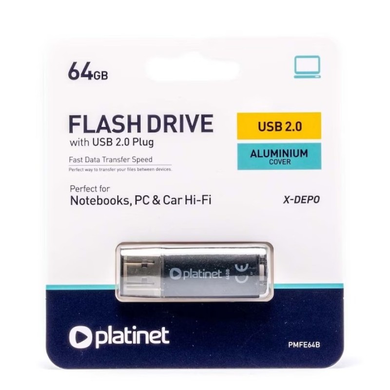 Memorie Usb Stick 2.0 64gb (din Care Timbru Verde 0,1 Ron)