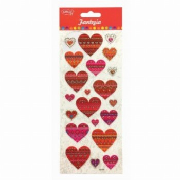 Abtibild Inimi Fantezia 3 Buc