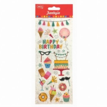 Abtibild Happy Birthday Fantezia 3 Buc