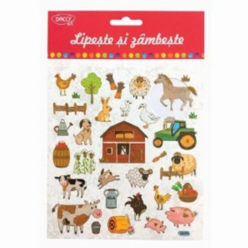 Abtibild Ferma Lipeste Si Zambeste 3 Buc