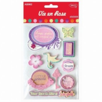 Abtibild Vie En Rose 3 Buc