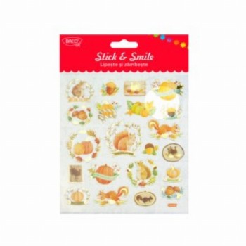 Abtibild Veverite Si Dovlecei Lipeste Si Zambeste 3 Buc