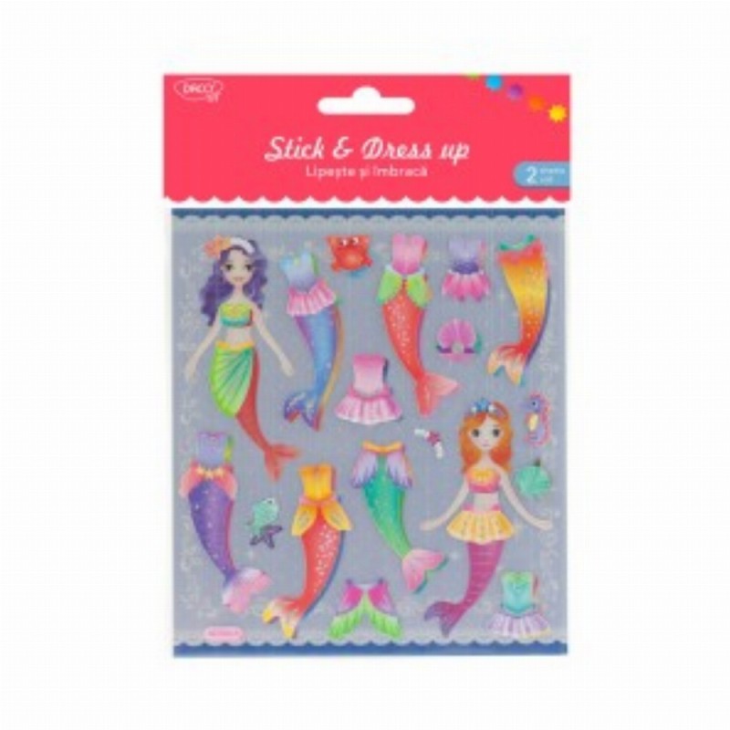 Abtibild Sirene Lipeste Si Imbraca 3 Buc