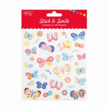 Abtibild Fluturi Silver Lipeste Si Zambeste 3 Buc