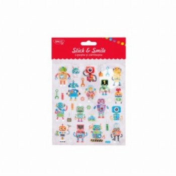 Abtibild Roboti Lipeste Si Zambeste 3 Buc