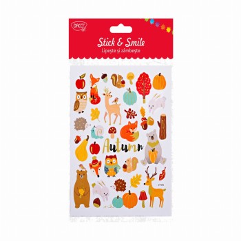 Abtibild Toamna Vesela Lipeste Si Zambeste