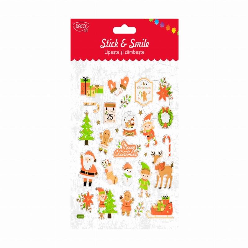 Abtibild Gingerbread Lipeste Si Zambeste 3 Buc