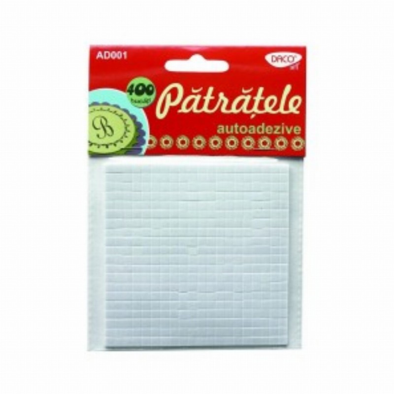 Accesorii Craft Patratele Autoadezive 10 Buc