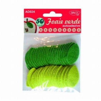 Accesorii Craft Foaie Verde Aa Pasla 6 Buc