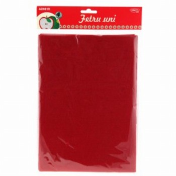 Accesorii Craft Fetru Uni Set 4 Rosu 3 Buc