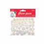 Accesorii Craft Pom Pom Blanco 6 Buc