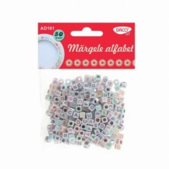 Accesorii Craft Margele Alfabet 6 Buc