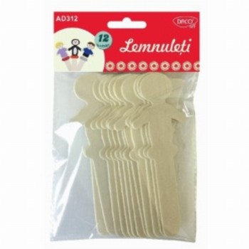 Accesorii Craft Lemnuleti 3 Buc
