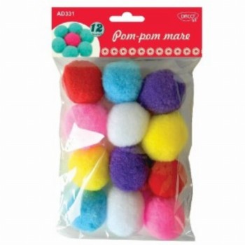 Accesorii Craft Pom Pom Mare 3 Buc