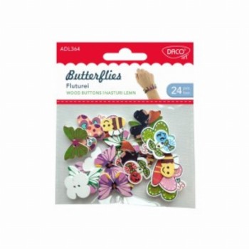 Accesorii Craft Fluturel 3 Buc