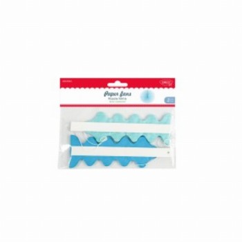 Accesorii Craft Rozete De Hartie Albastre 3 Buc