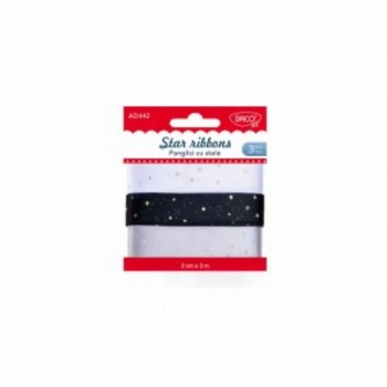 Accesorii Craft Panglici Cu Stele 3 Buc