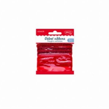 Accesorii Craft Panglici Catifelate 3 Buc