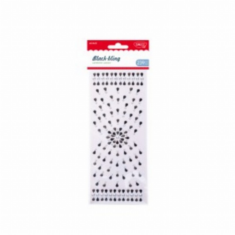 Accesorii Craft Black Bling 3 Buc