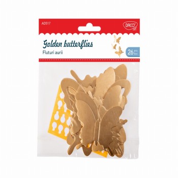 Accesorii Craft Fluturi Aurii