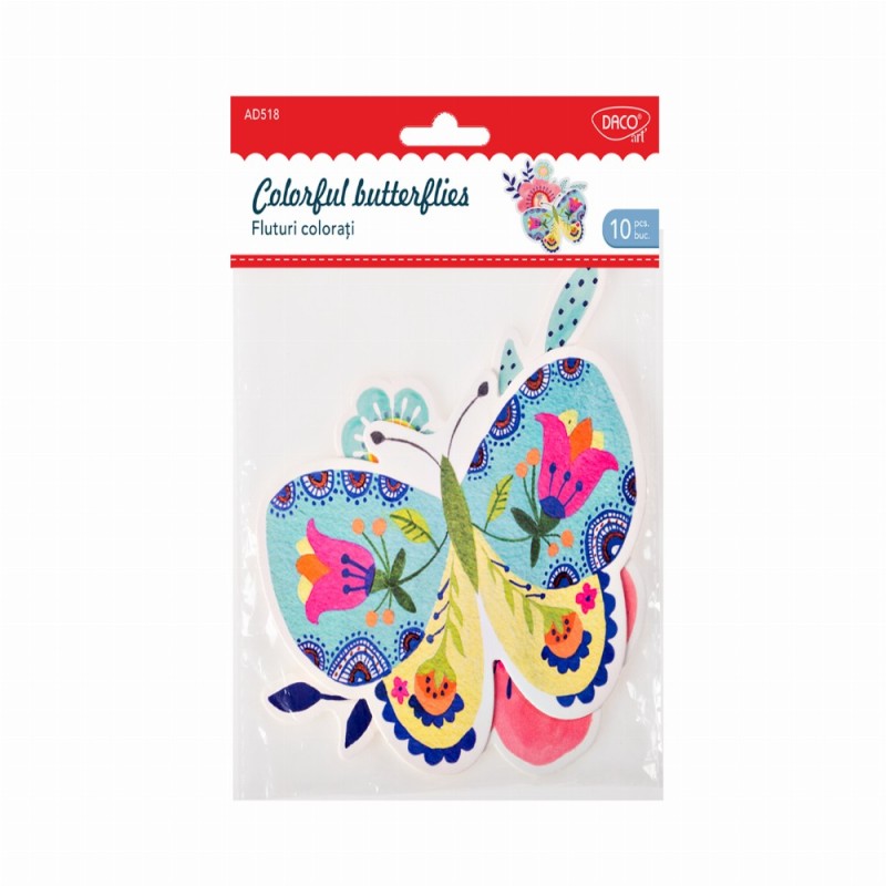 Accesorii Craft Fluturi Colorati