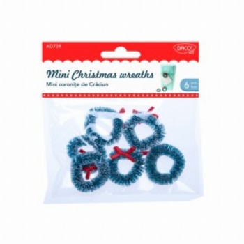 Accesorii Craft Mini Coronite Craciun 3 Buc Accesorii Craft Mini Coronite Craciun 3 Buc