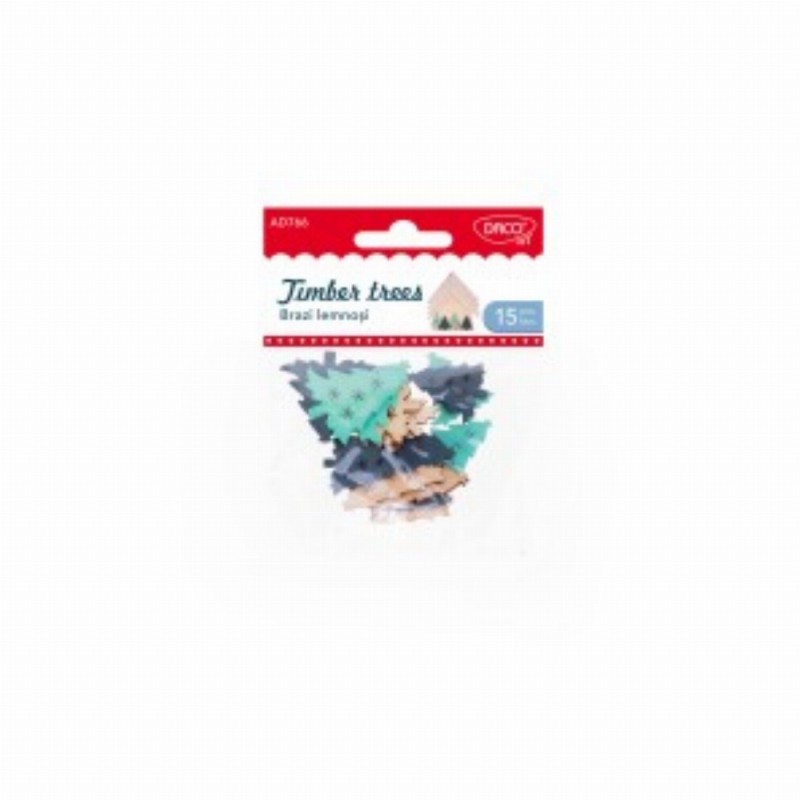Accesorii Craft Brazi Lemnosi 3 Buc