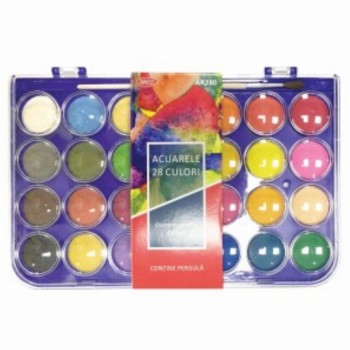 Acuarele 28 Culori