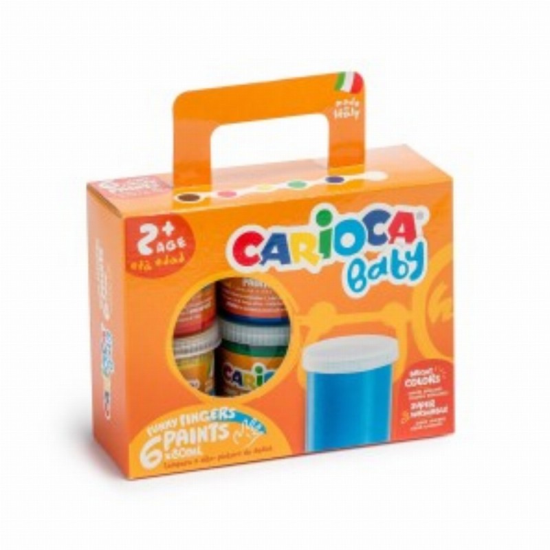 Acuarele Finger 6x80 Ml Baby