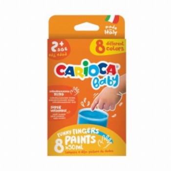 Acuarele Finger 8x50 Ml Baby