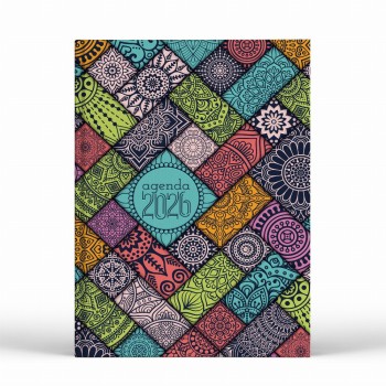 Agenda A5 Datata 272 Pag Mandala 2026