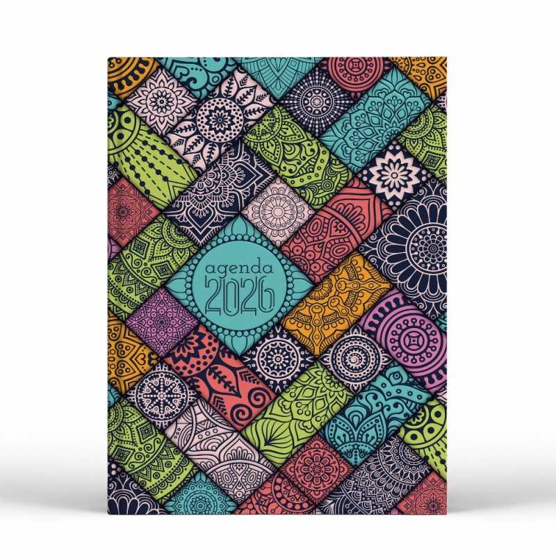 Agenda A5 Datata 272 Pag Mandala 2026