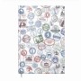 Agenda A5 Nedatata Travel Stamps