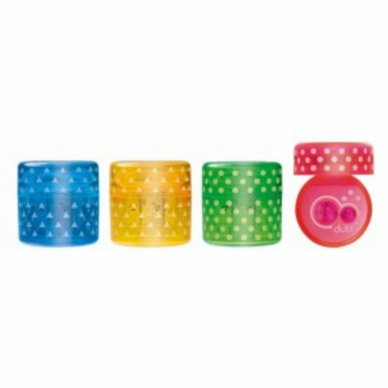 Ascutitoare Plastic Dubla Cu Container Duet