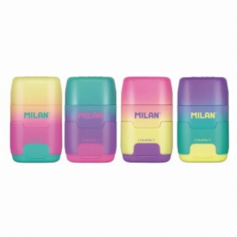 Ascutitoare Plastic Dubla Cu Container Sunset