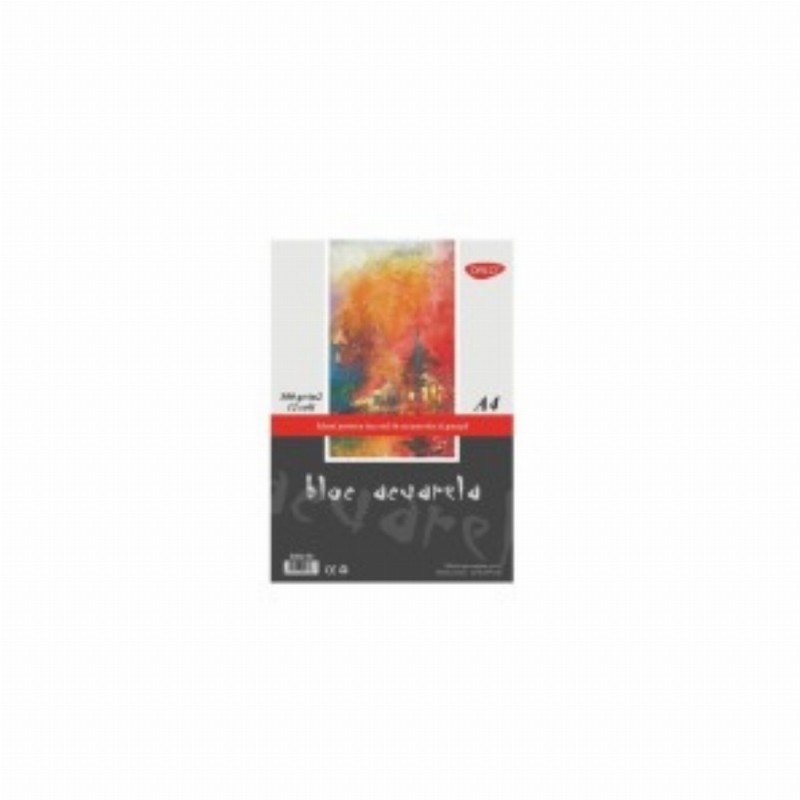 Bloc A4 Acuarela 300gr 12 File