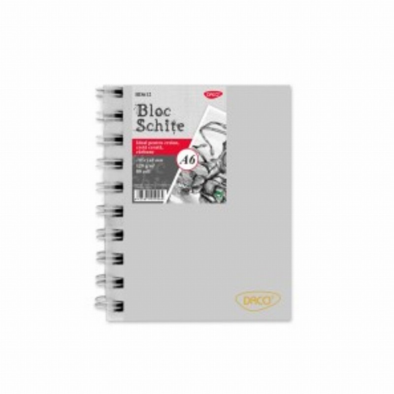 Bloc A6 Schite 120g 80 File