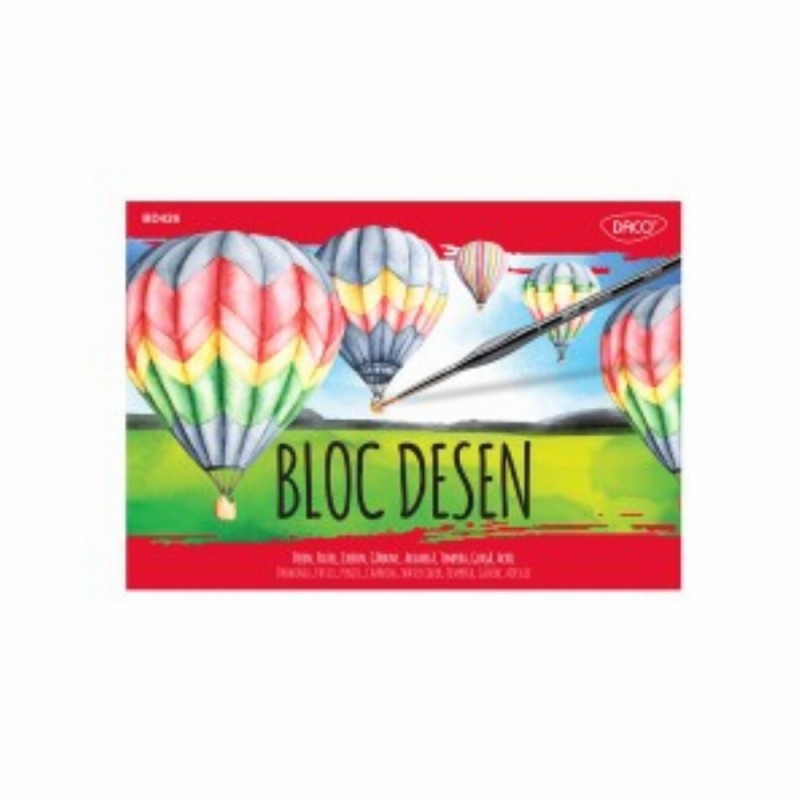 Bloc Desen A4 15 File 250g