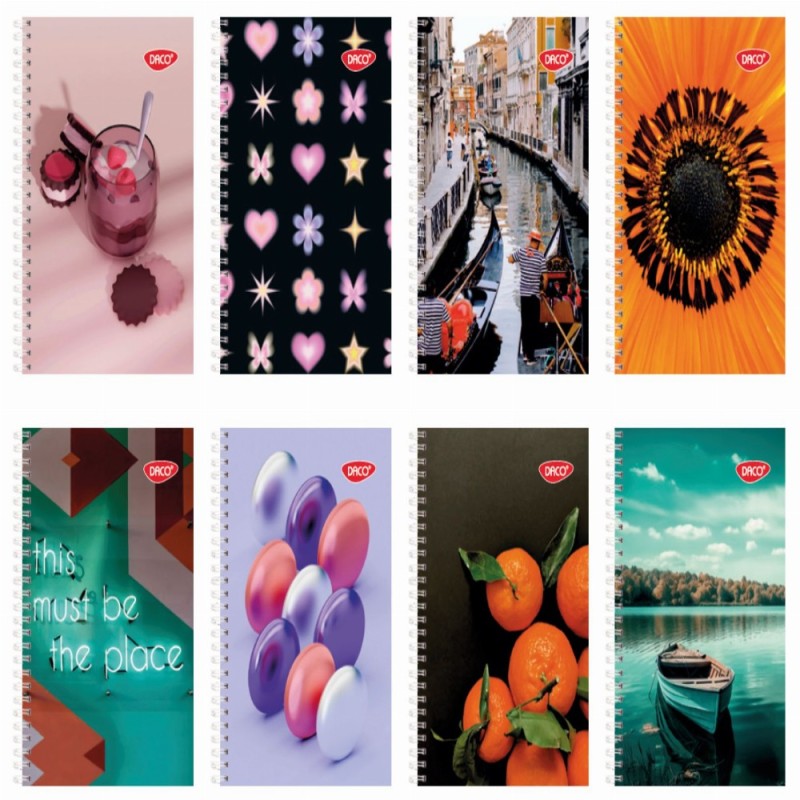 Bloc Notes A7 Spira L Lunga 80 File