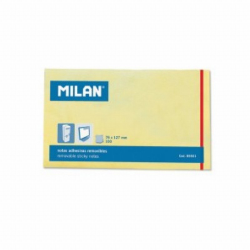 Bloc Notes Adeziv 127x76 Galben Pal 10 Buc