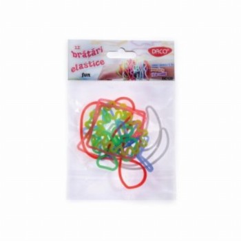 Bratari Elastice 12buc Set Fun