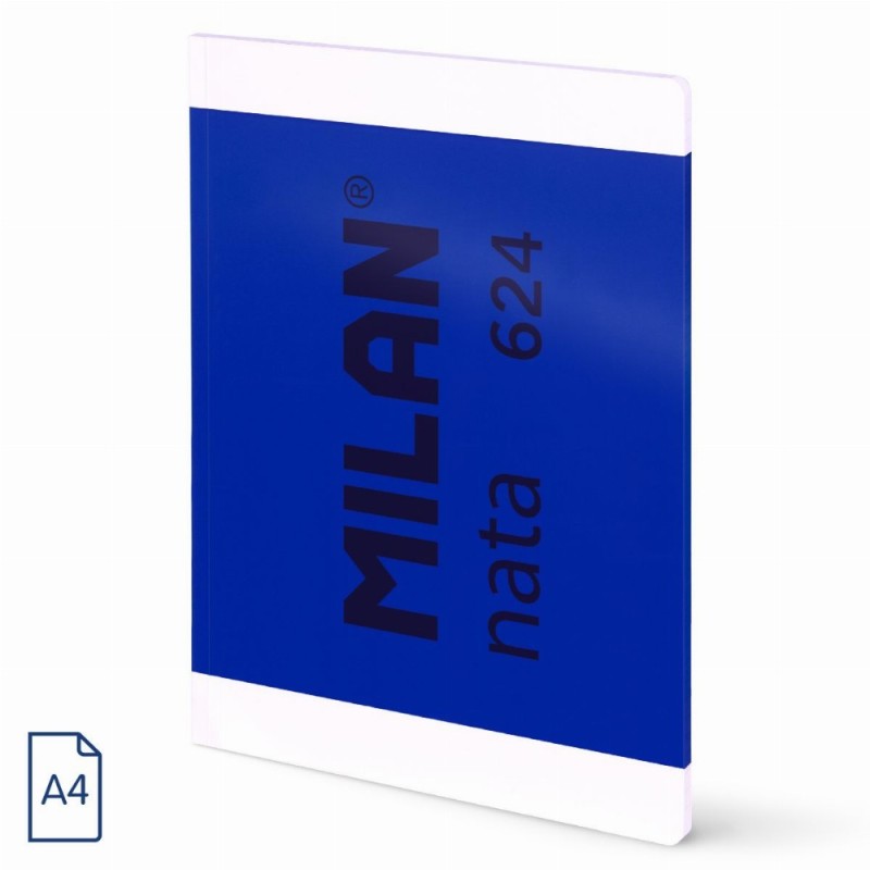 Caiet A4 48 File Velin Cusut Albastru Nata