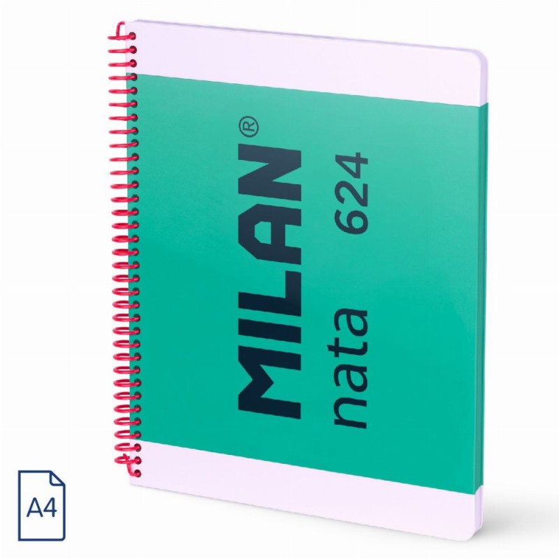 Caiet A4 80 File Dr Spira Verde Nata