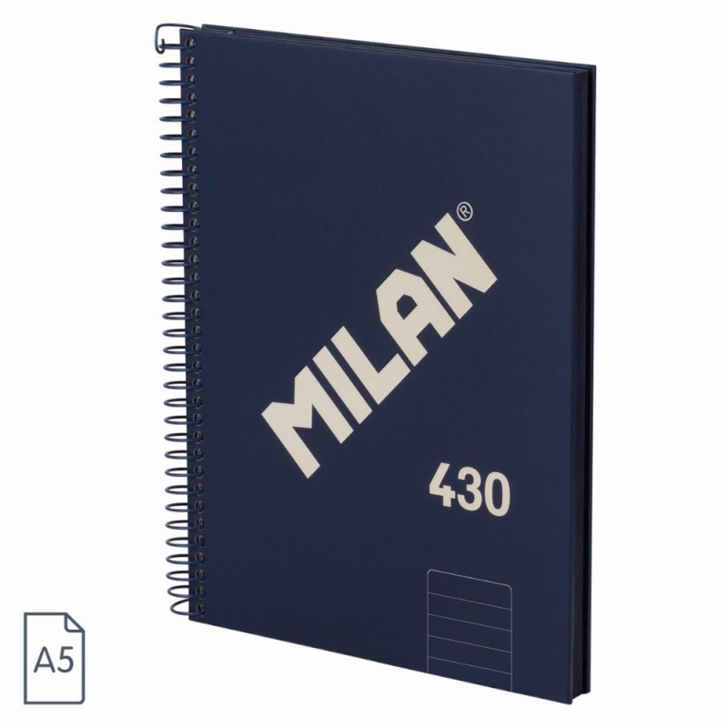 Caiet A5 80 File Dr Spira Albastru