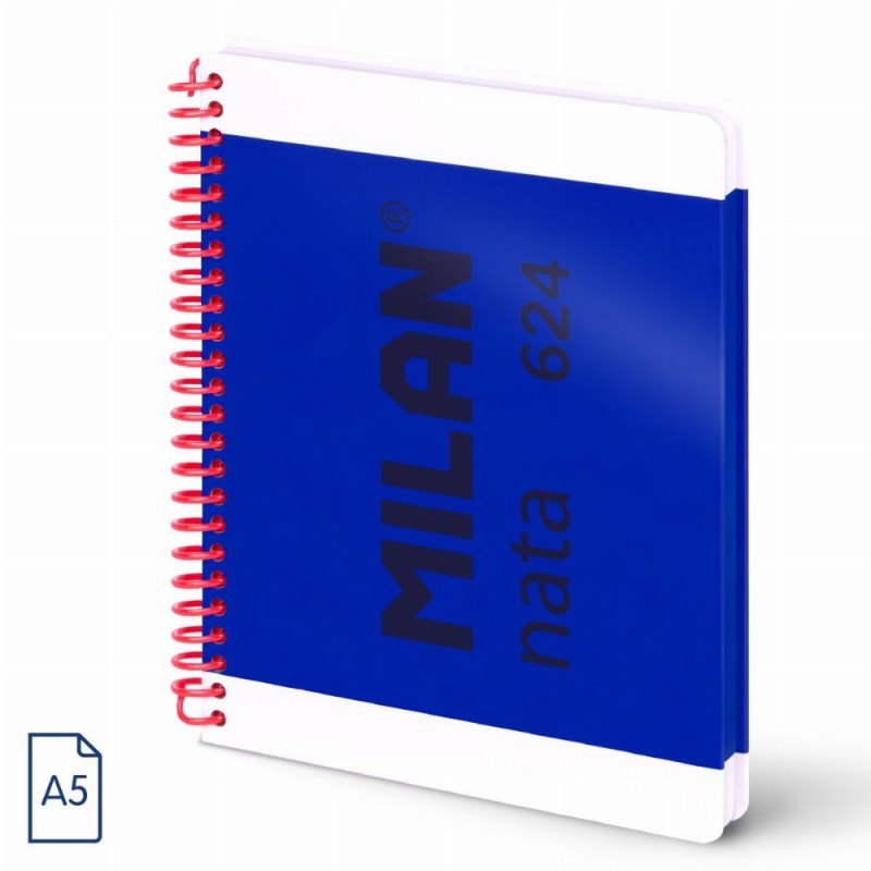 Caiet A5 80 File Dr Spira Albastru Nata