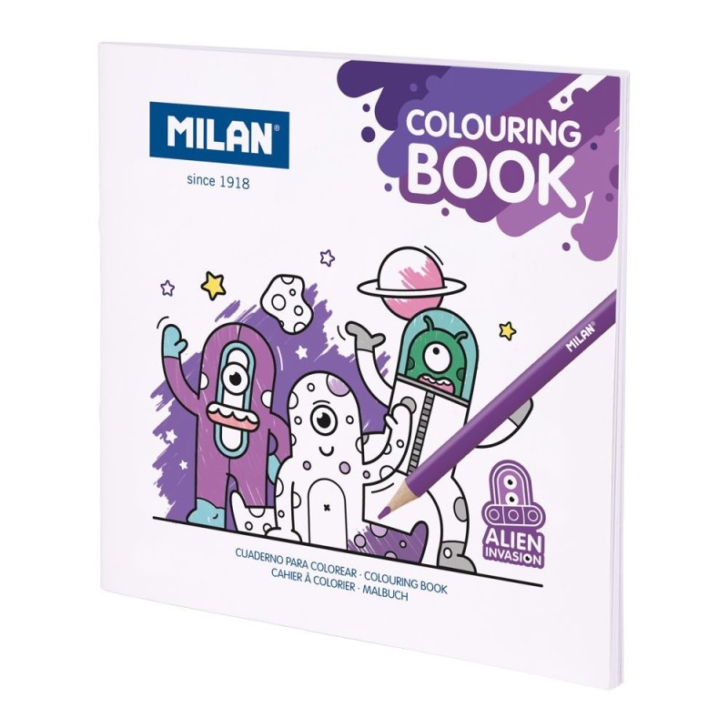 Caiet De Colorat Alien Invasion