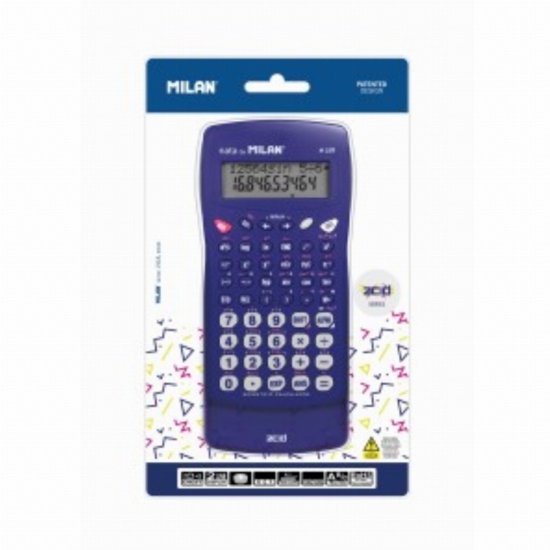 Calculator 10 Dg Stiintific Albastru (din Care Timbru Verde 0,1 Ron) 16 Buc