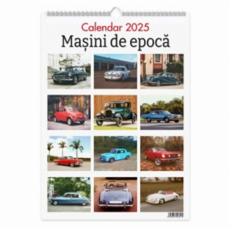 Calendar Perete 2025 Masini De Epoca